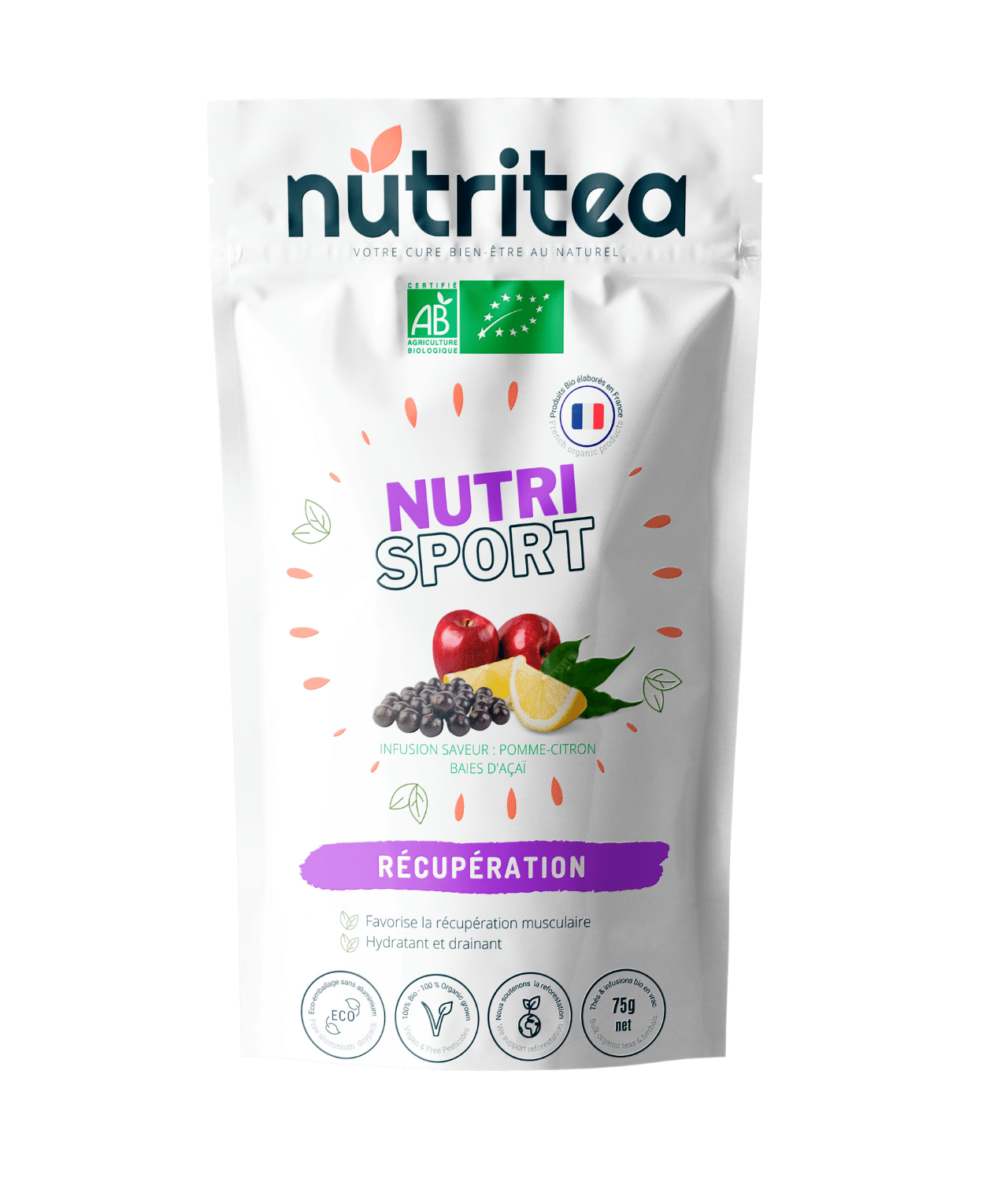 NutriSport-Tisane Bio récupération musculaire
